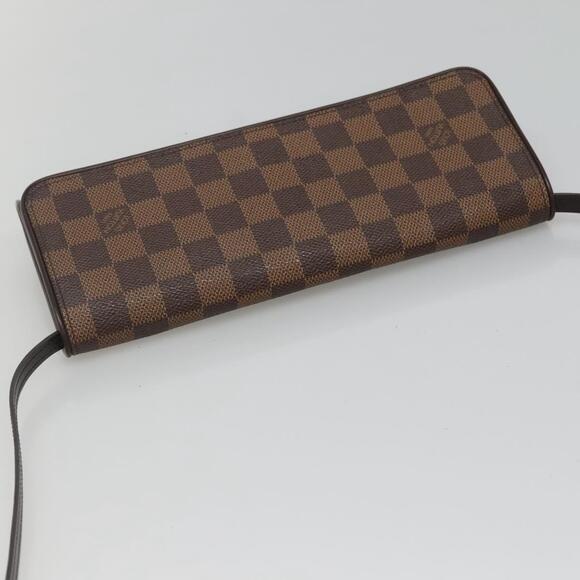 LOUIS VUITTON Damier Ebene Pochette Twin GM Shoulder Bag Spo N51851 - Picture 6 of 16